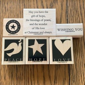 Stampin Up rubber stamps